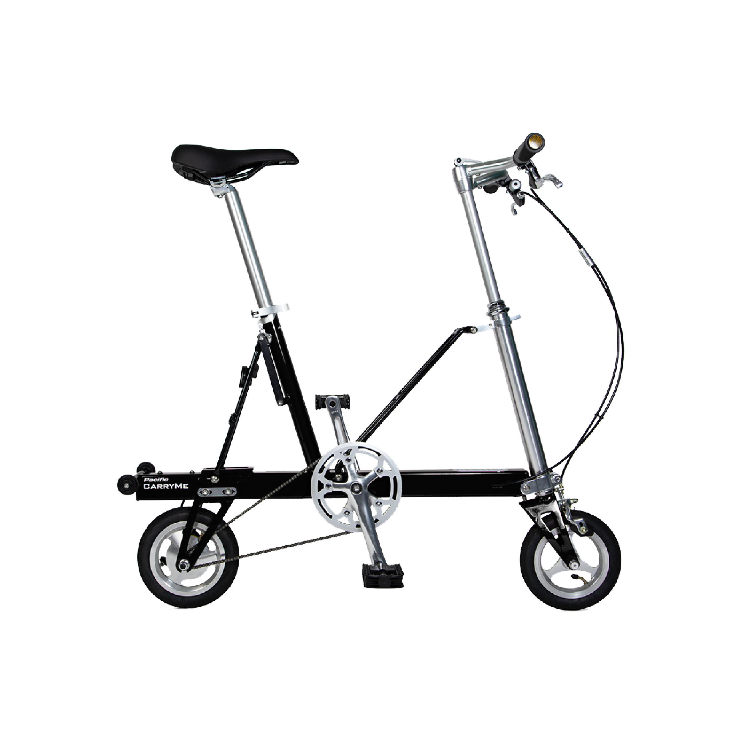 CarryMe | Single Speed Foldable Bike | Black