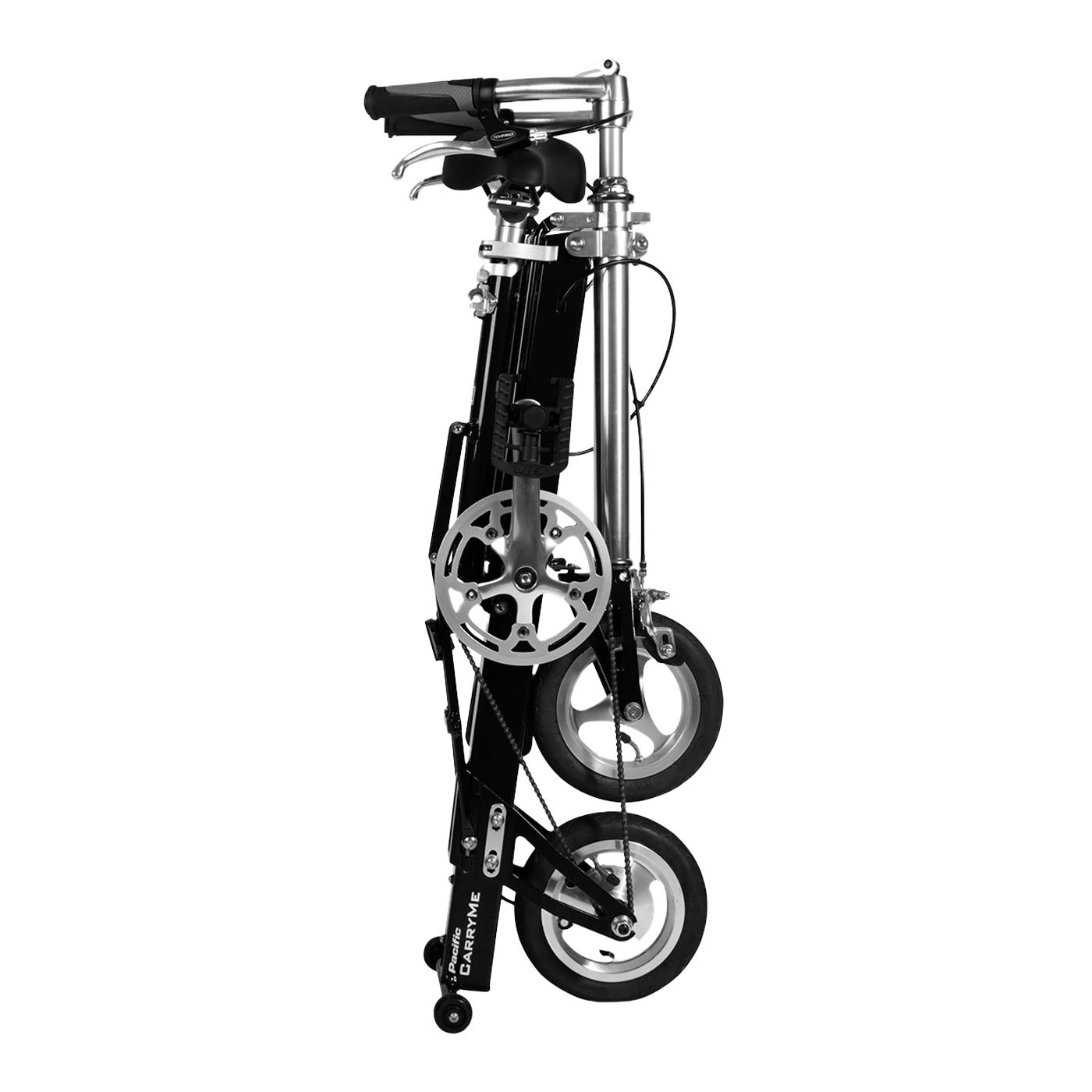 CarryMe | Single Speed Foldable Bike | Black