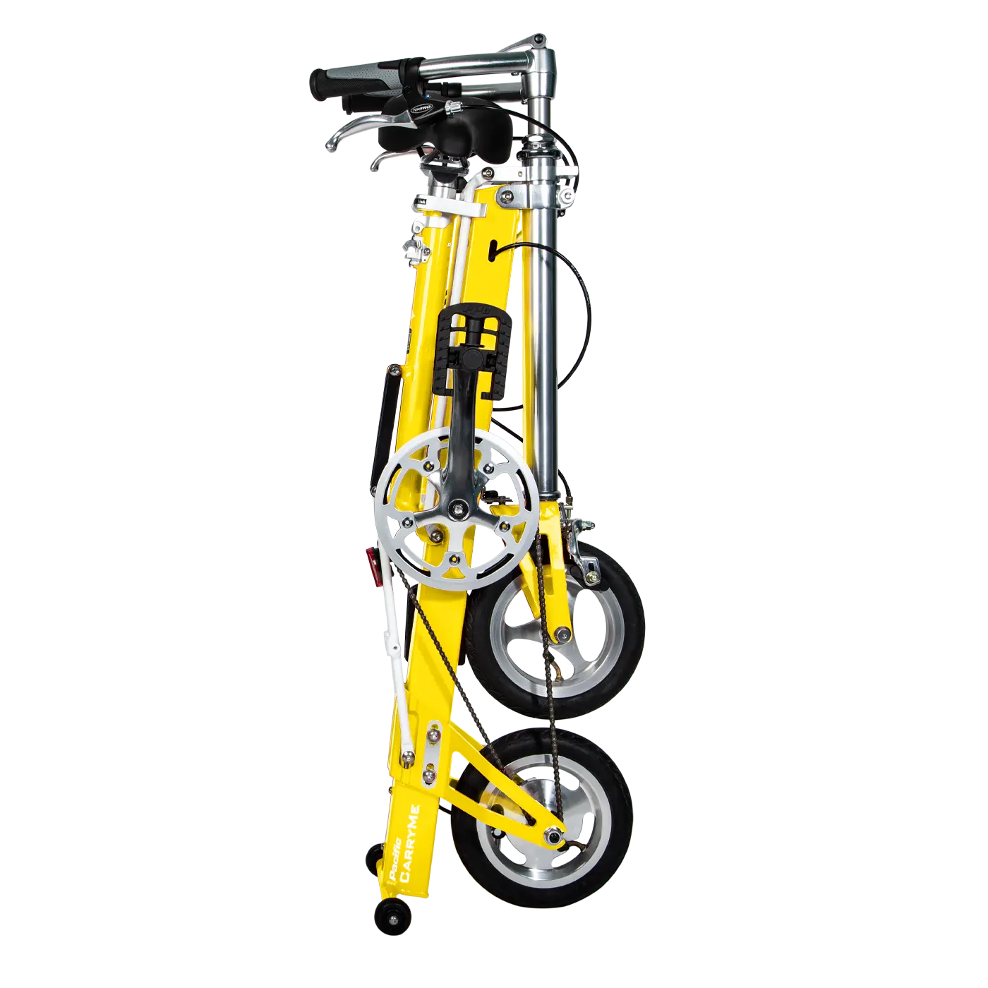 CarryMe | Single Speed Foldable Bike | Yellow