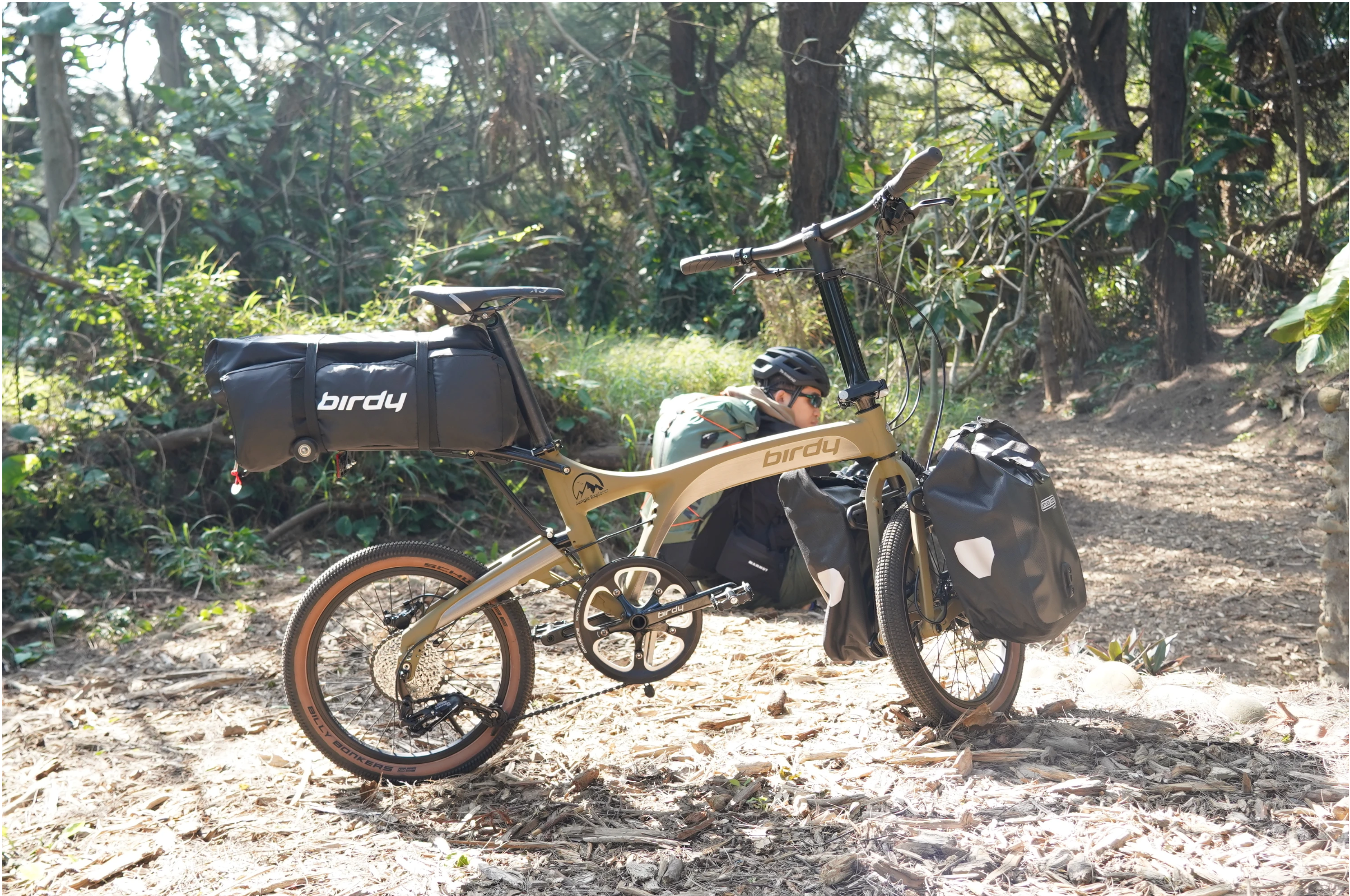 Birdy Jungle Explorer Limited Edition with FIVE Free Gifts | 10-Speed | Performance Foldable Bike