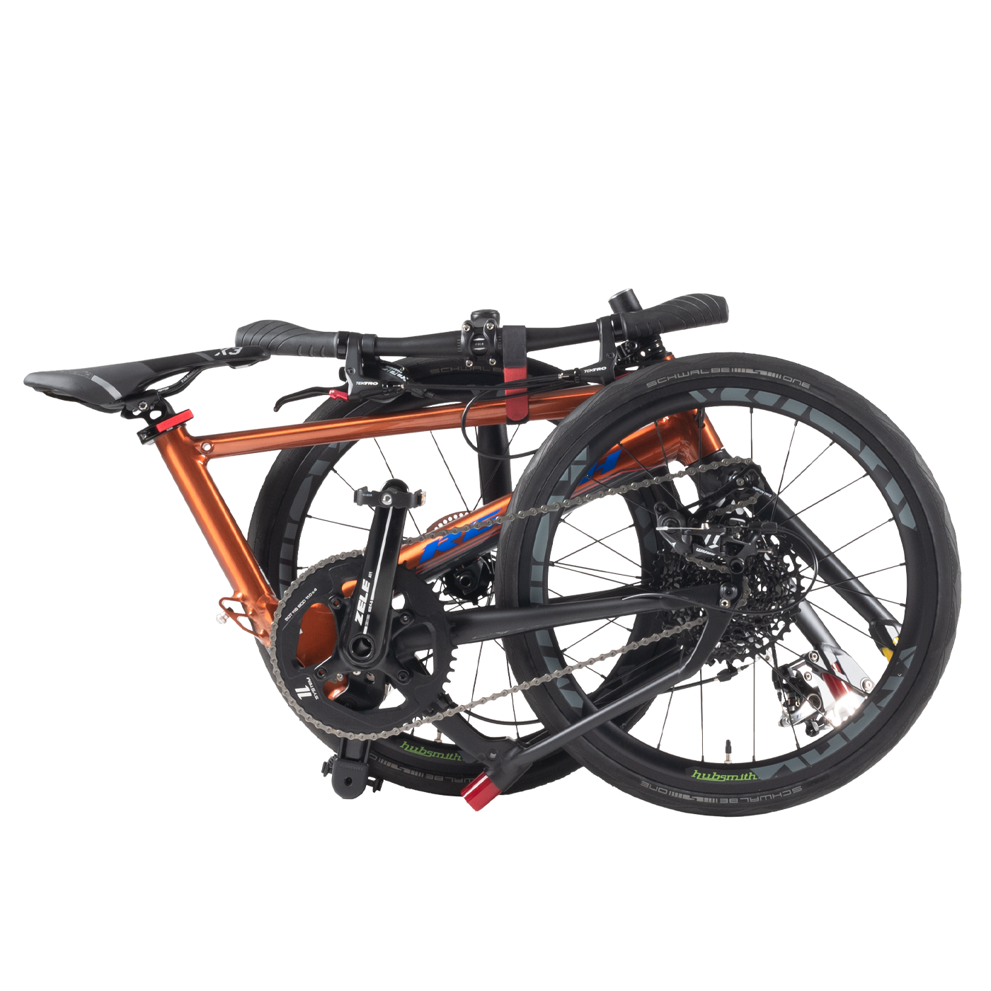 Reach | 11-Speed | Packable Road Bike | Whiskey Brown/Black