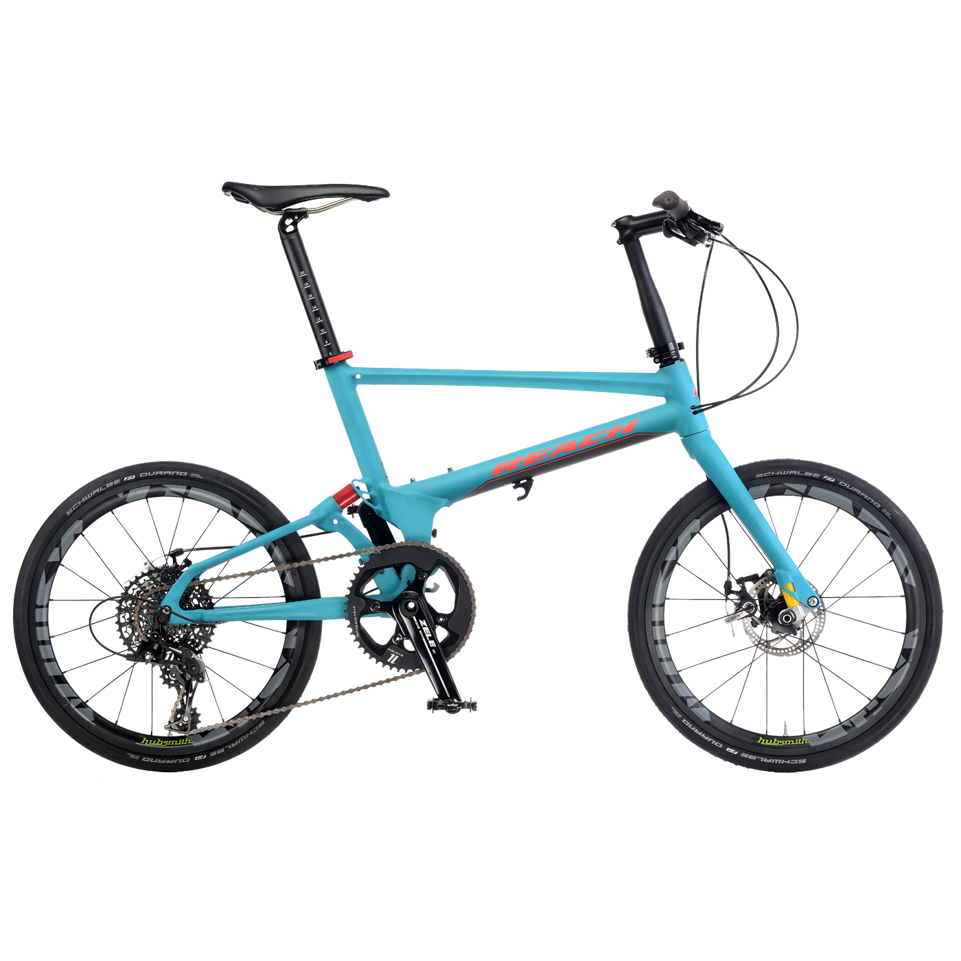 Reach | 11-Speed | Packable Road Bike | Aquamarine