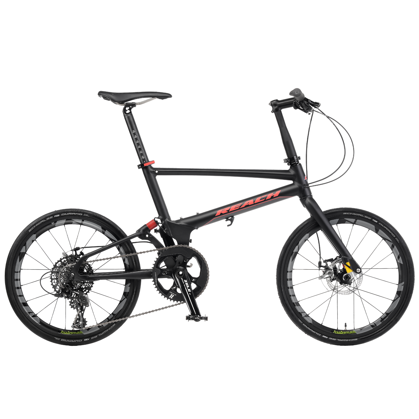 Reach | 11-Speed | Packable Road Bike | Black