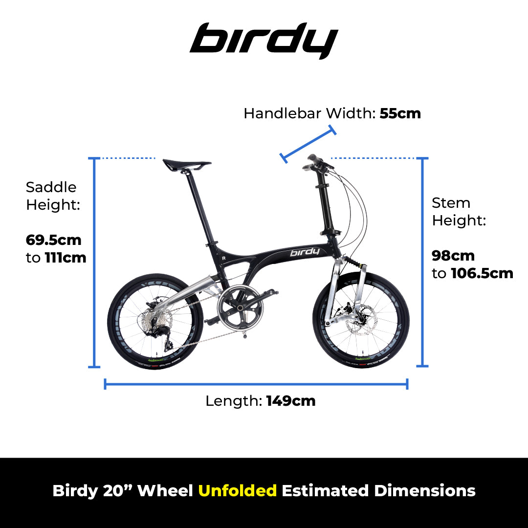 Birdy R20 | 11-Speed | Performance Foldable Bike