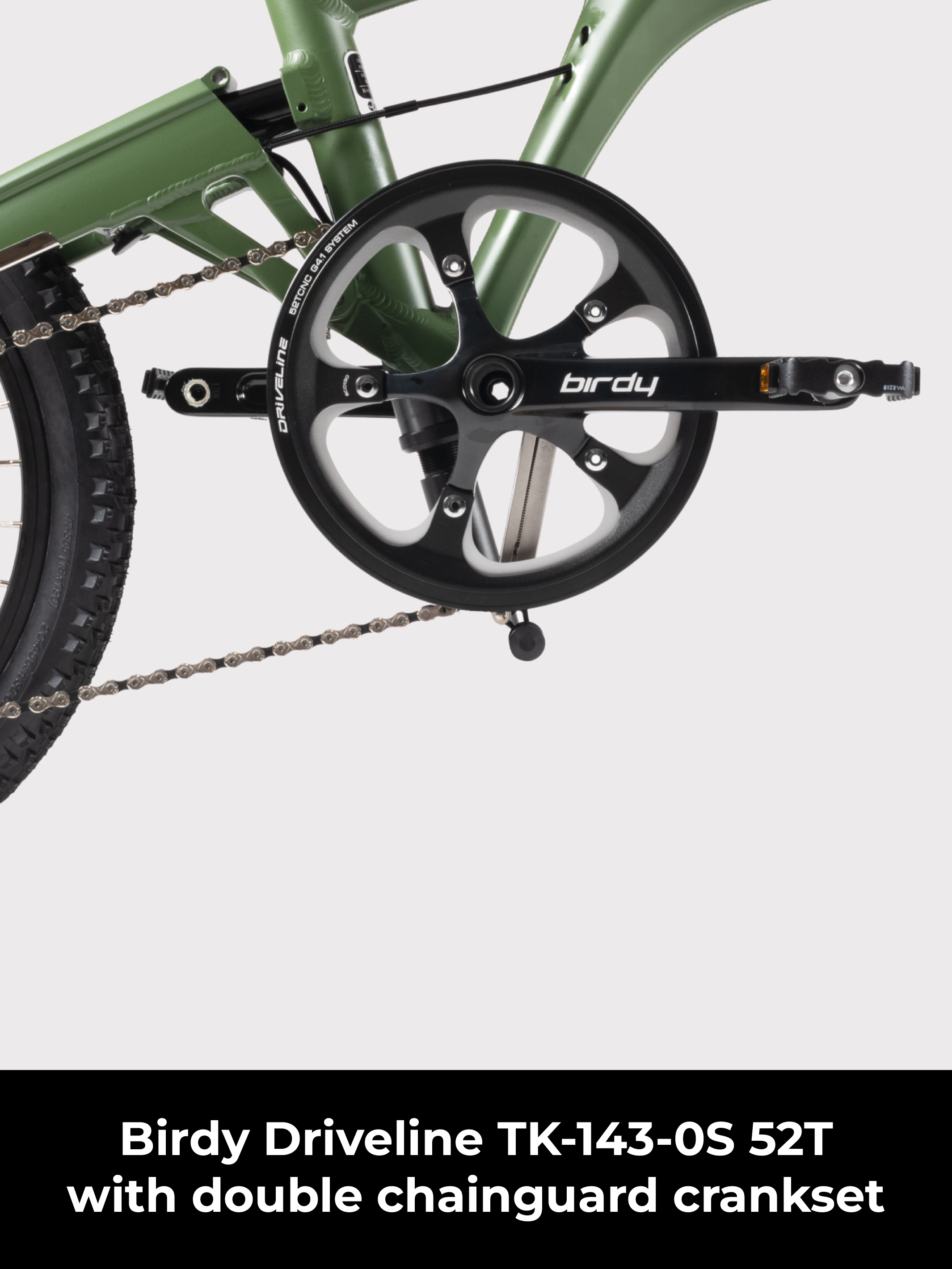 Birdy Gravel | 10-Speed | Performance Foldable Bike