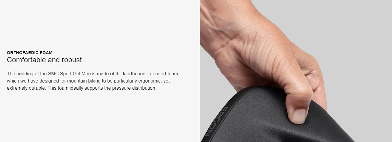 Ergon SMC Sport Gel Men Saddle - Mighty Velo