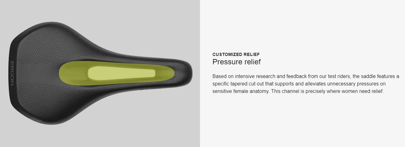 Ergon SMC Sport Gel Women Saddle - Mighty Velo