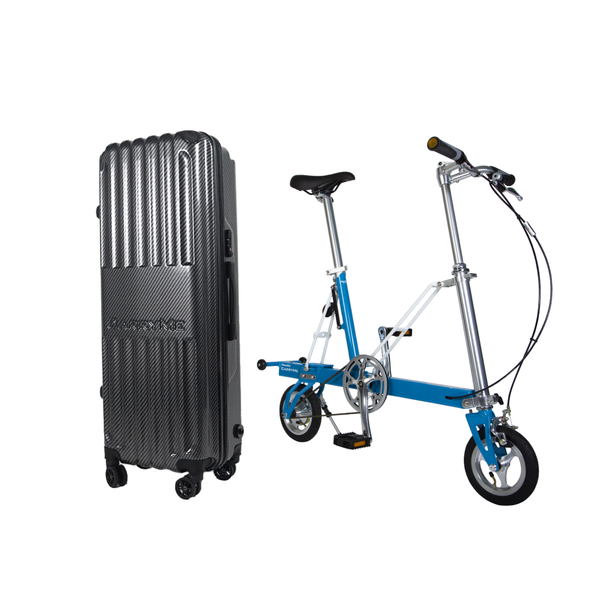 CarryMe Foldable Bike + Travel Case + Trailer Kit (Collect in THREE DAYS) - Mighty Velo