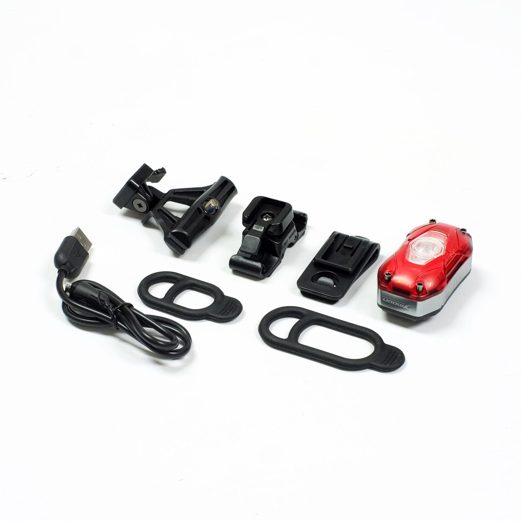 Moon Shield-X Auto 80 (150) Lumens USB Rechargeable Rear Light - Mighty Velo