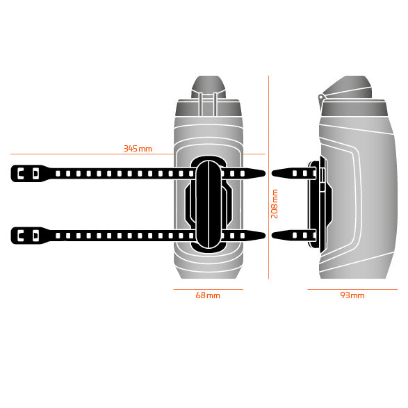 Fidlock TWIST bottle 590 + uni base - Mighty Velo