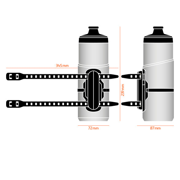 Fidlock TWIST bottle 600 + uni base - Mighty Velo