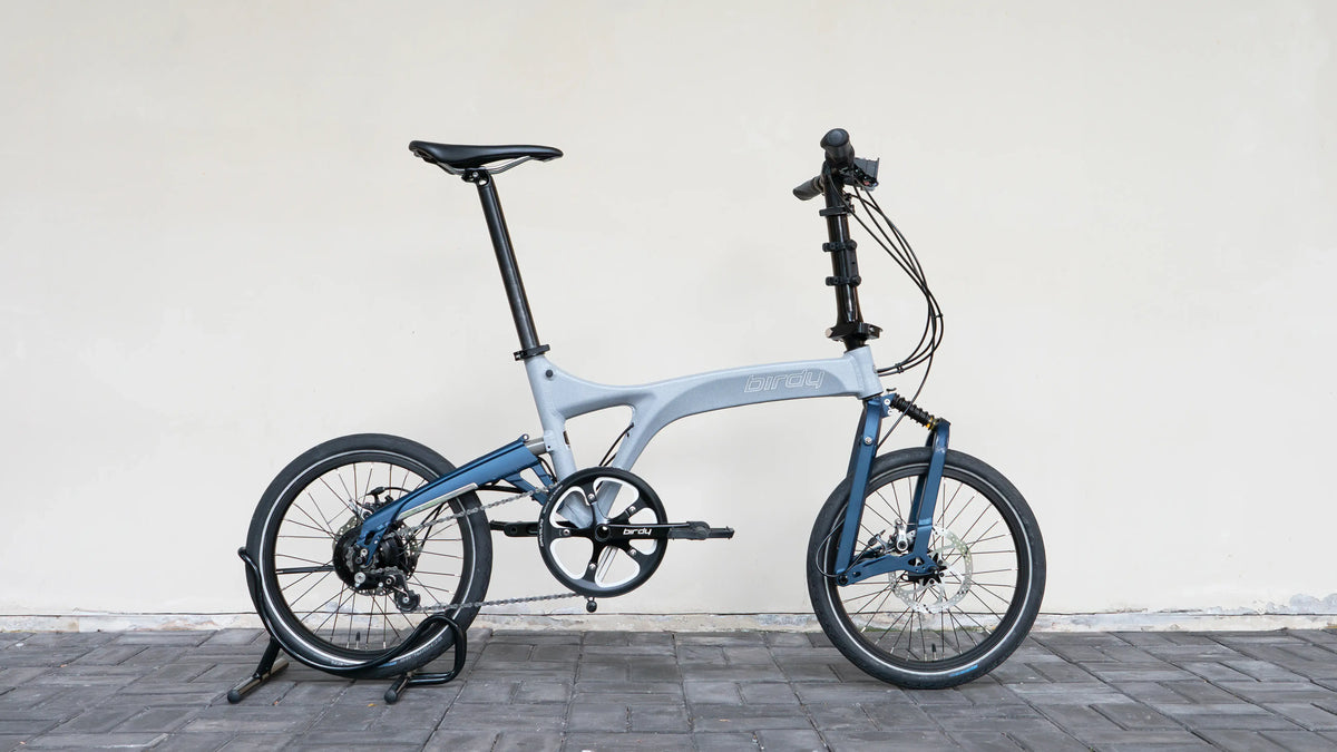 Refurbished Birdy Rohloff - Granite/Gemstone Blue (Interpon)