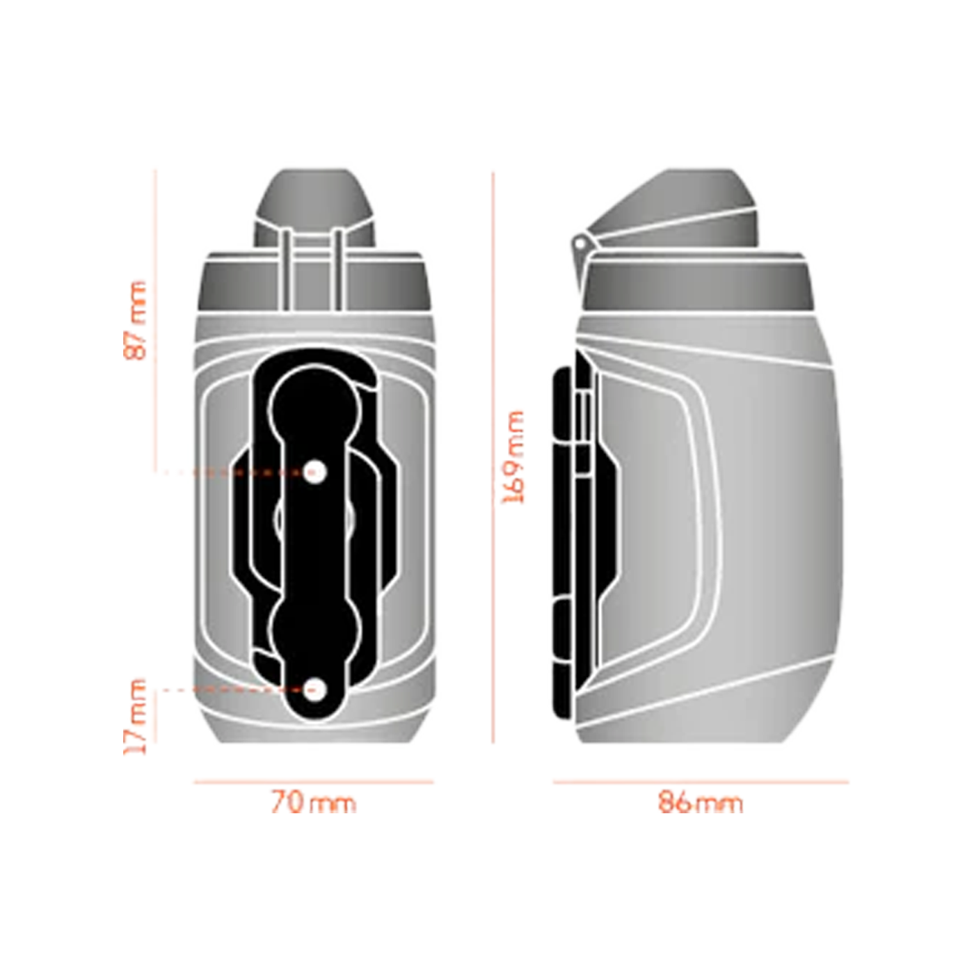 Fidlock TWIST bottle 450 + bike base