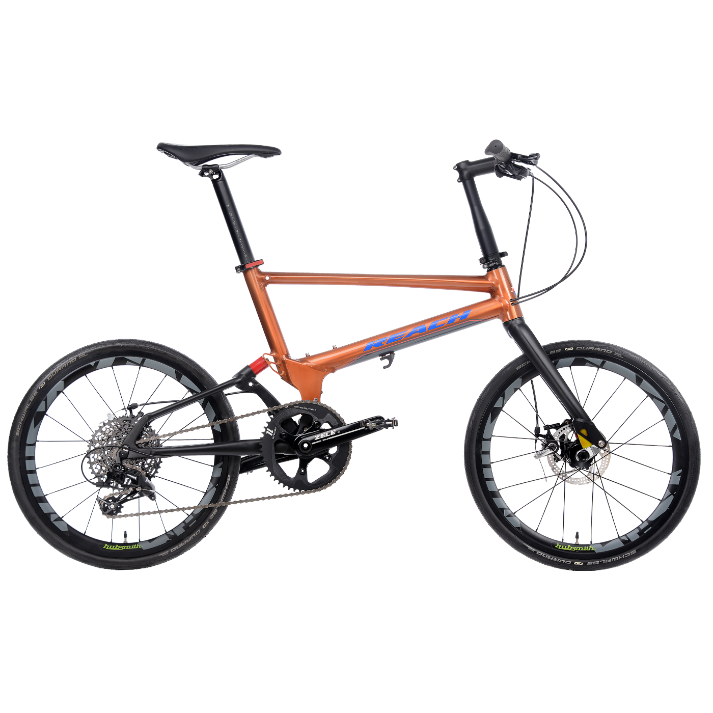 Reach | 11-Speed | Packable Road Bike | Whiskey Brown/Black