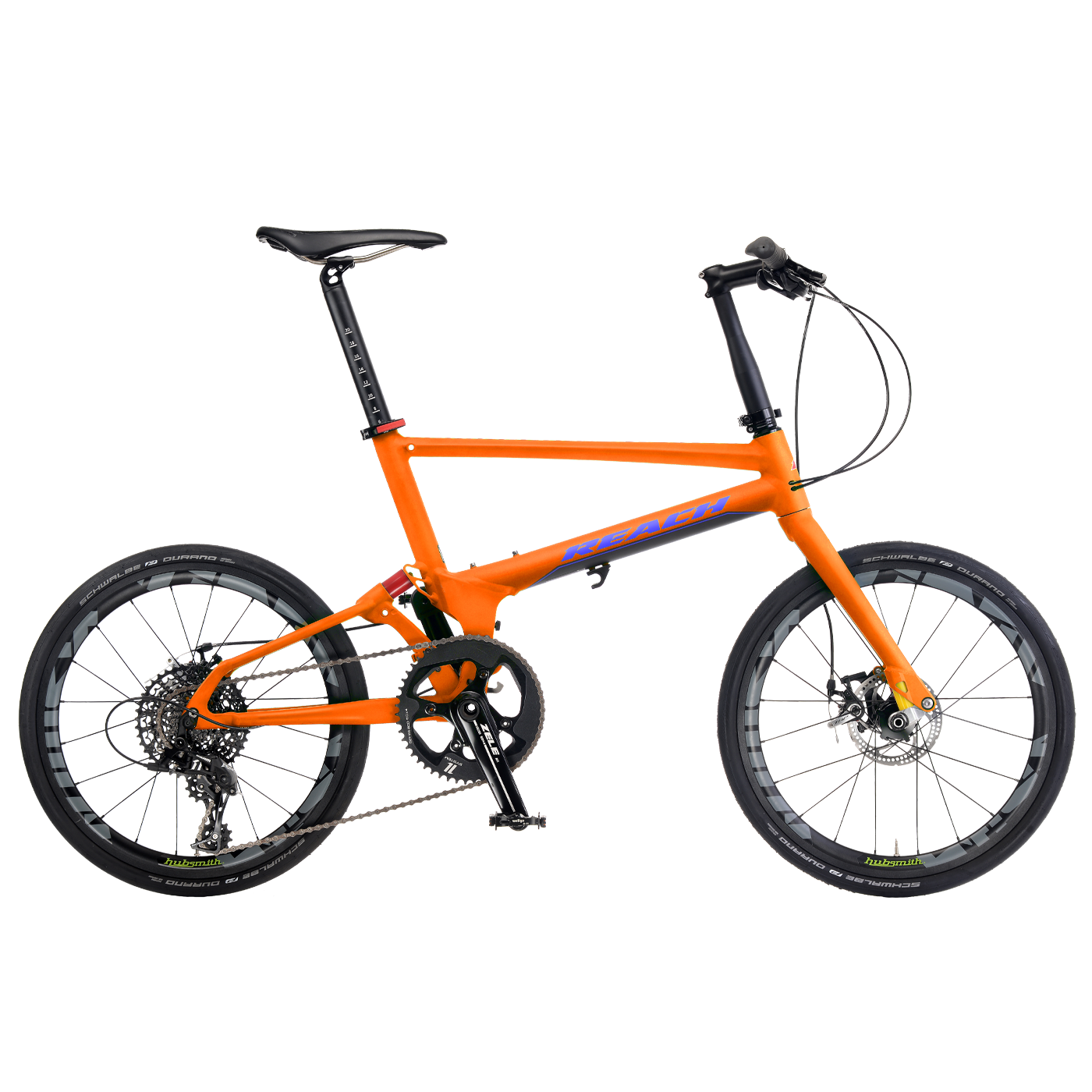 Reach | 11-Speed | Packable Road Bike  | Orange