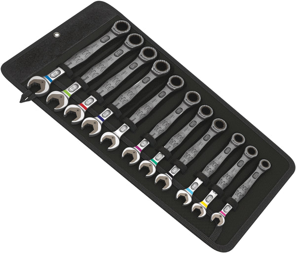 WERA 6000 Joker 11 Set 1, Set of ratcheting combination wrenches, 11 pieces - Mighty Velo