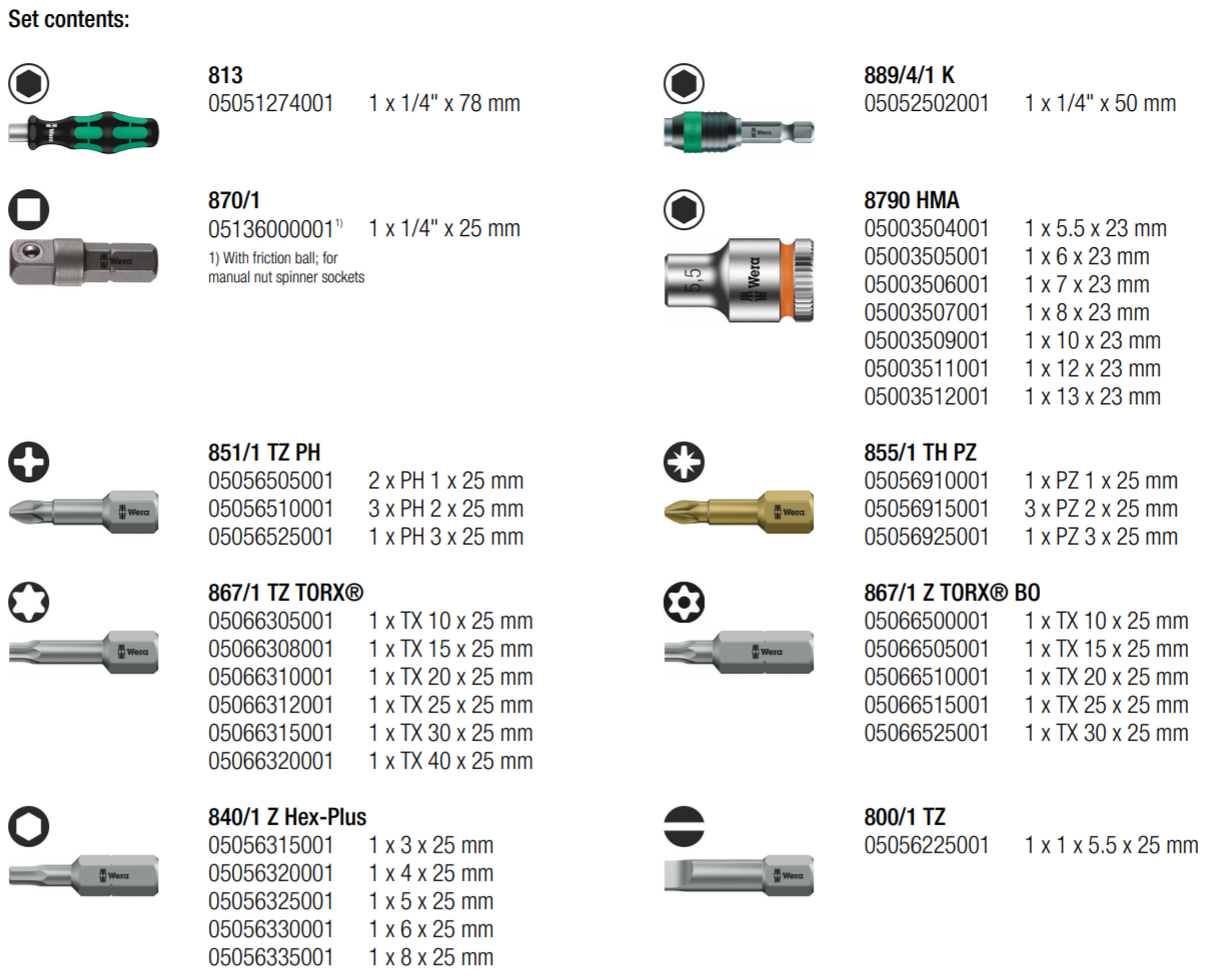 WERA Tool-Check PLUS, 39 Pieces - Mighty Velo