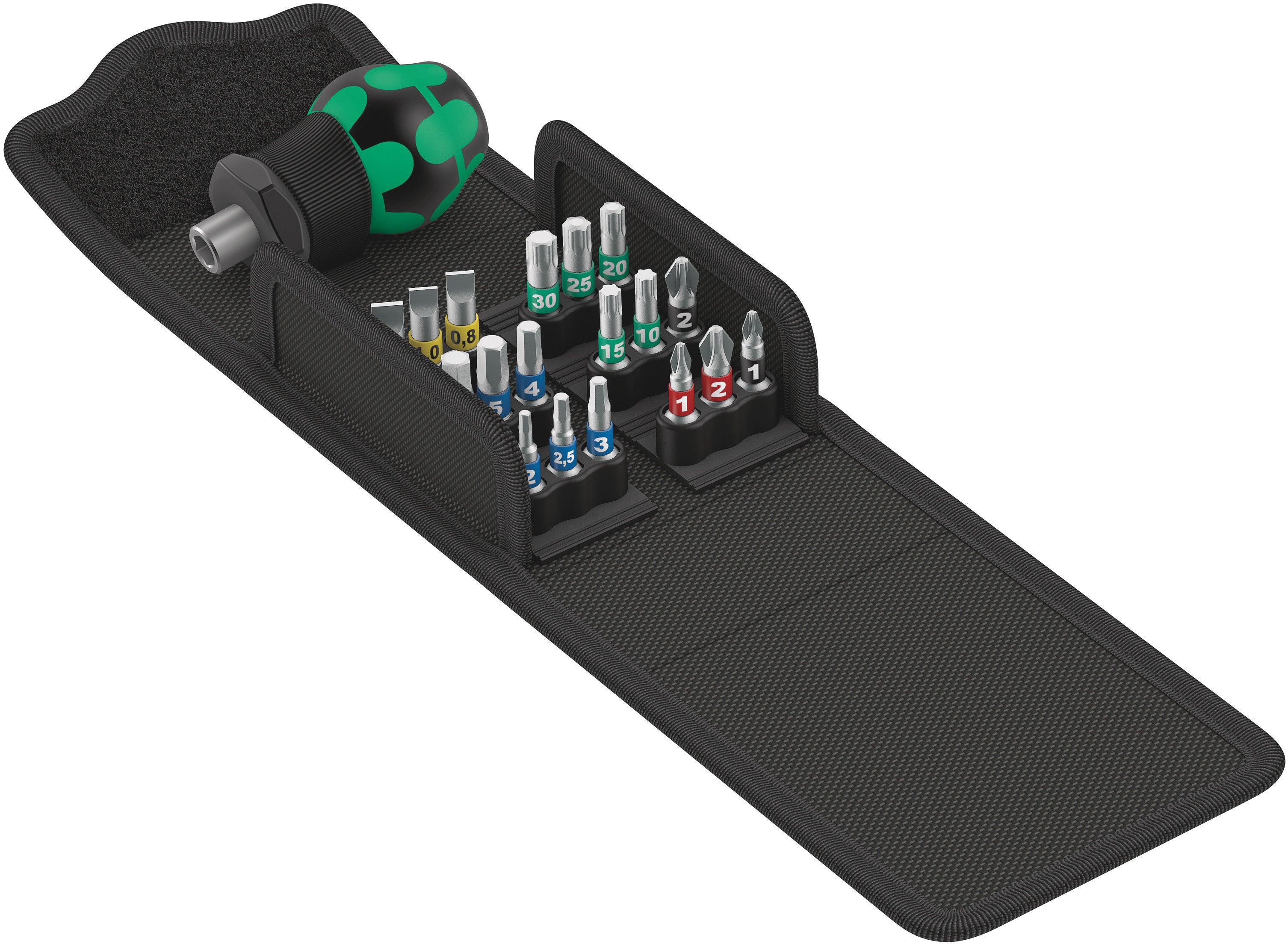 WERA Kraftform Kompakt Stubby 1, 19 pieces - Mighty Velo