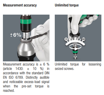 WERA Series 7443 Kraftform pistol handle, adjustable torque screwdrivers (4.0-8.8 Nm) with Rapidaptor quick-release chuck - Mighty Velo