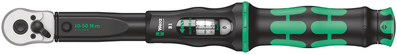 WERA Click-Torque B 1 torque wrench with reversible ratchet, 10-50 Nm - Mighty Velo