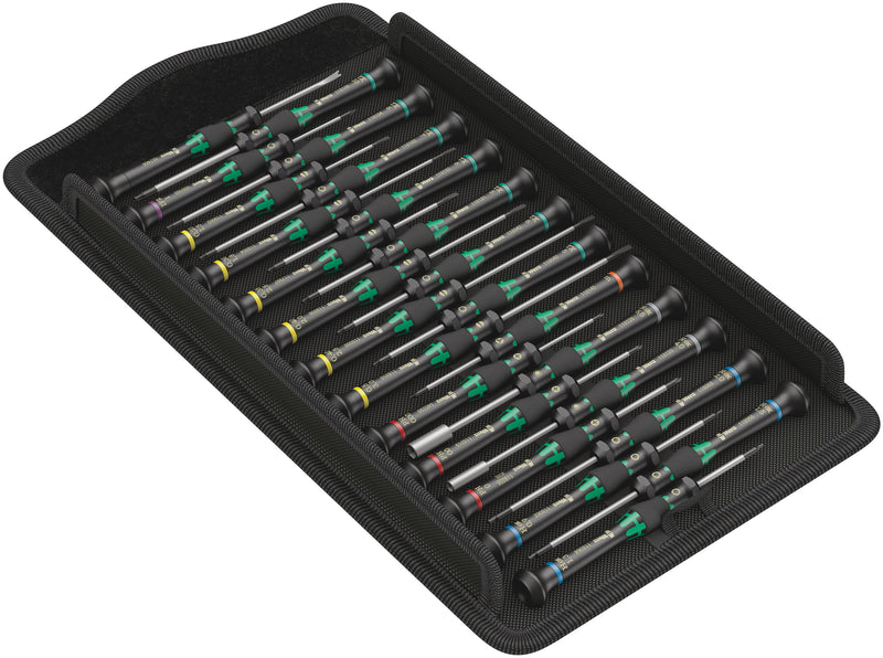 WERA Kraftform Micro Big Pack 1 screwdriver set for electronic applications, 25 pieces - Mighty Velo