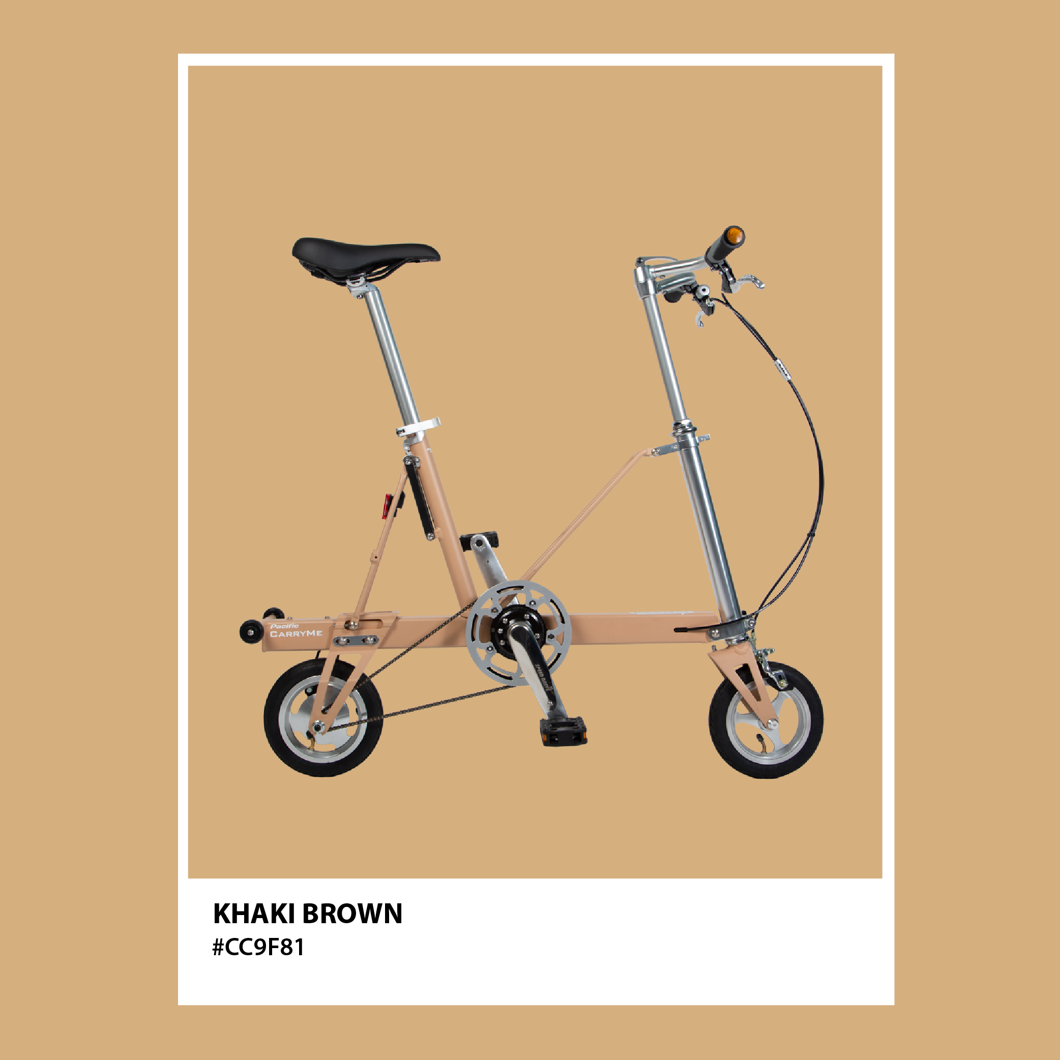 carryme klapprad CarryMe Foldable Bike + Travel Case + Trailer Kit (Collect in THREE DAYS)