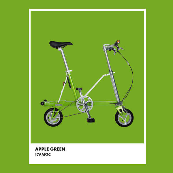 CarryMe Compact Foldable Bike in Apple Green