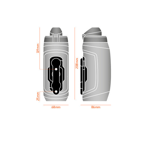 Fidlock TWIST bottle 590 + bike base - Mighty Velo