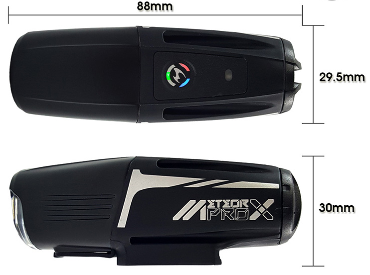 Moon Meteor-X Auto Pro 600 (700) Lumens USB Rechargeable Front Light - Mighty Velo